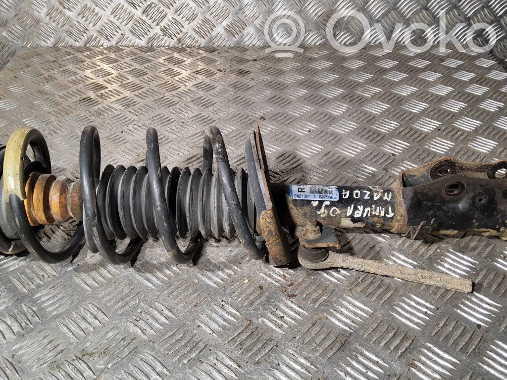 Mazda 2 Front shock absorber with coil spring 