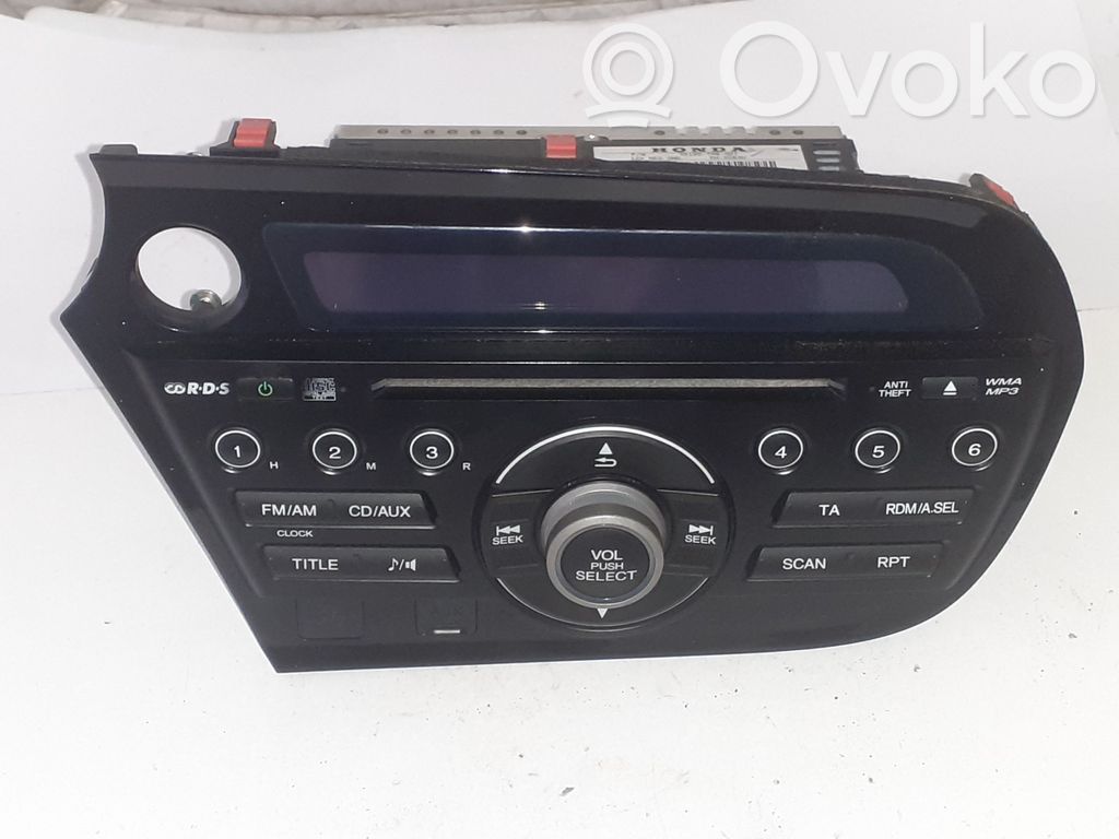 Honda Insight Radio/CD/DVD/GPS head unit 