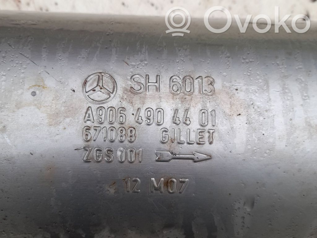 Mercedes-Benz Sprinter W906 Tłumik tylny / Końcowy / Wydech 