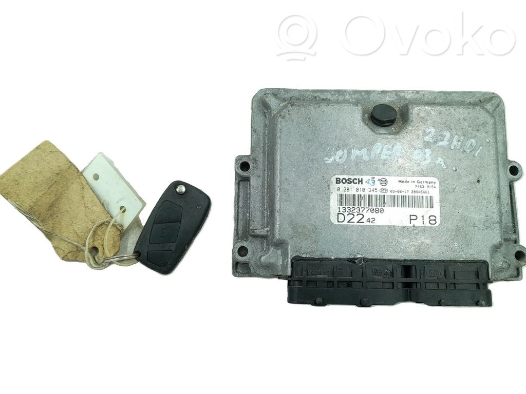 Citroen Jumper Engine control unit/module 