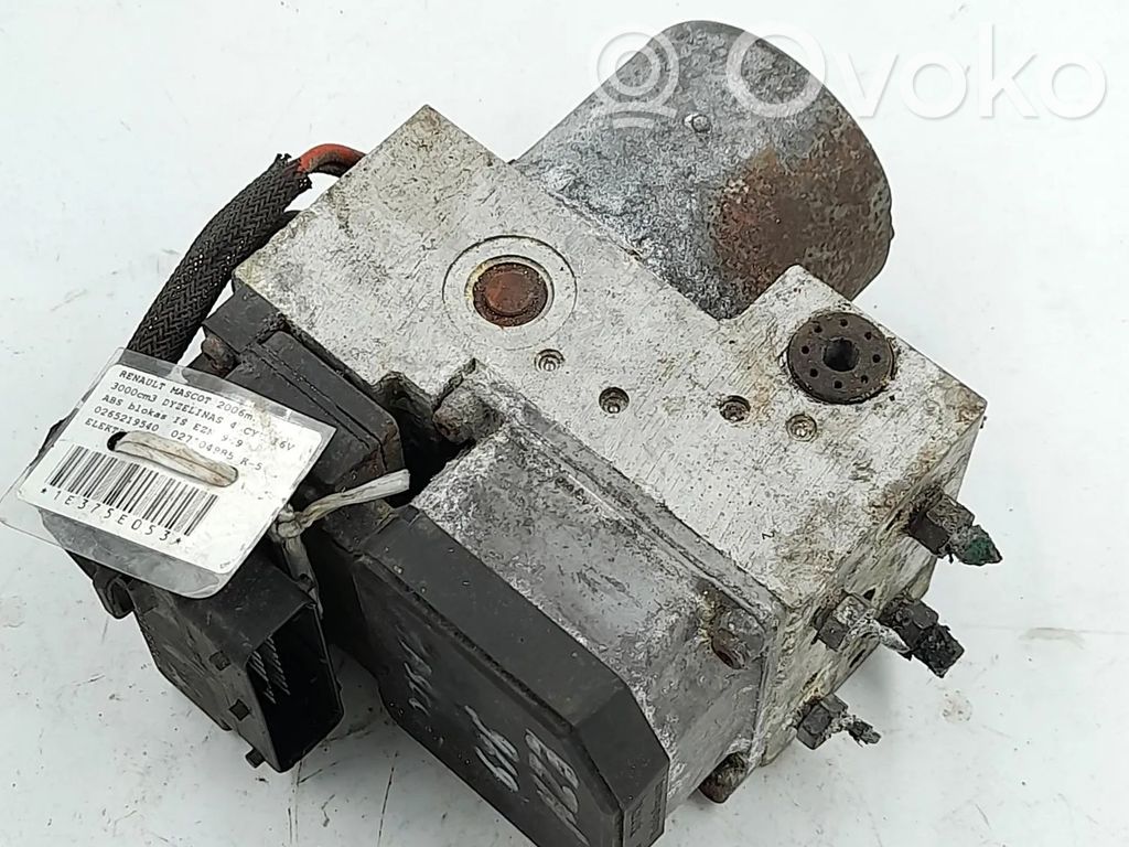 Renault Mascott ABS Blokas 