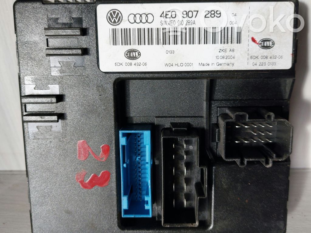 Komforto modulis   4E0907289,4E0910289A