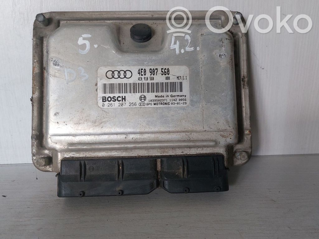 Audi A8 S8 D3 4E Engine control unit/module 