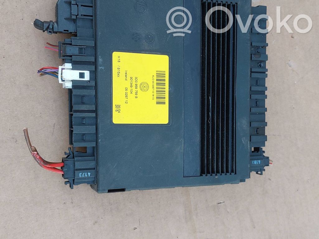 Seat control module   3D0959759B,901349104,05029712
