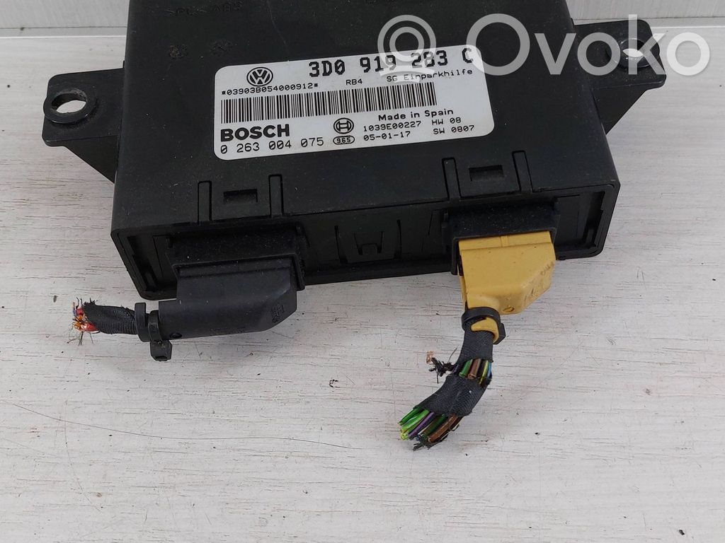 Volkswagen Phaeton Parking PDC control unit/module 