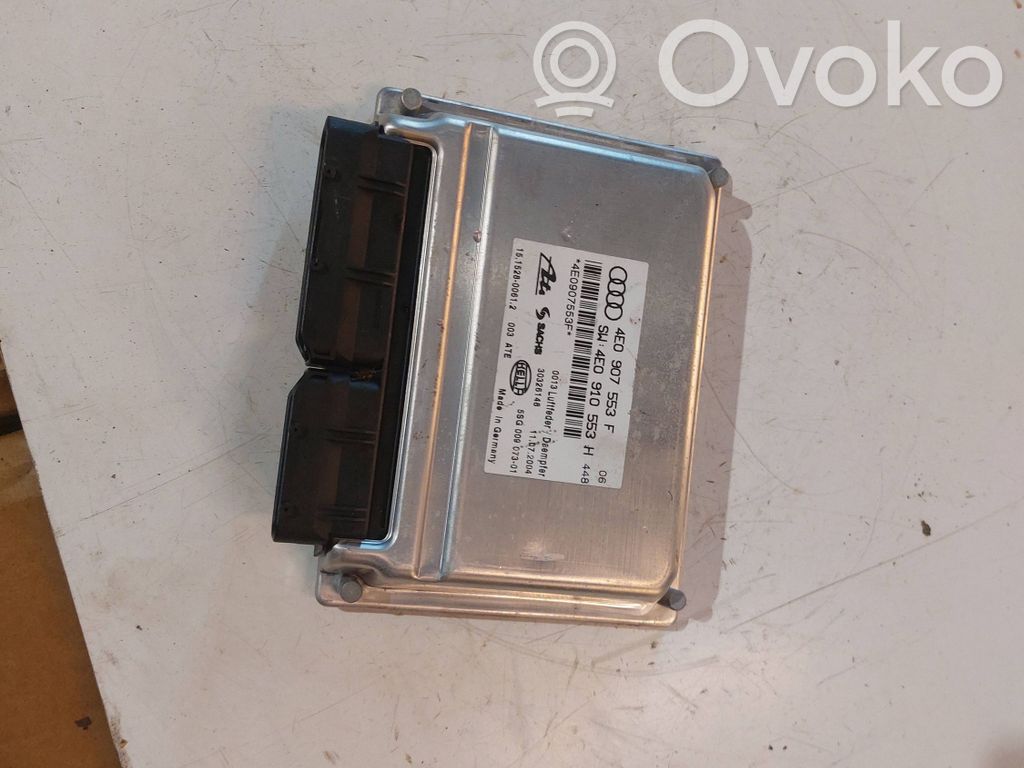 Module de commande suspension pneumatique arrière   4E0907553F,30326148,4E0910553H