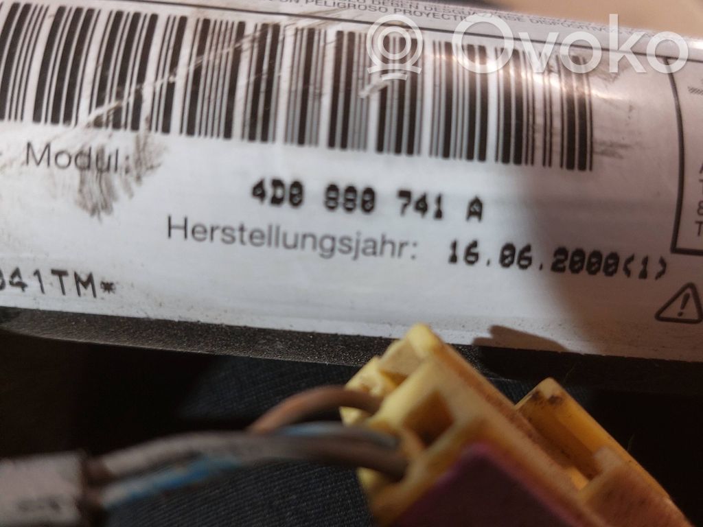 Audi A8 S8 D2 4D Kopfairbag 