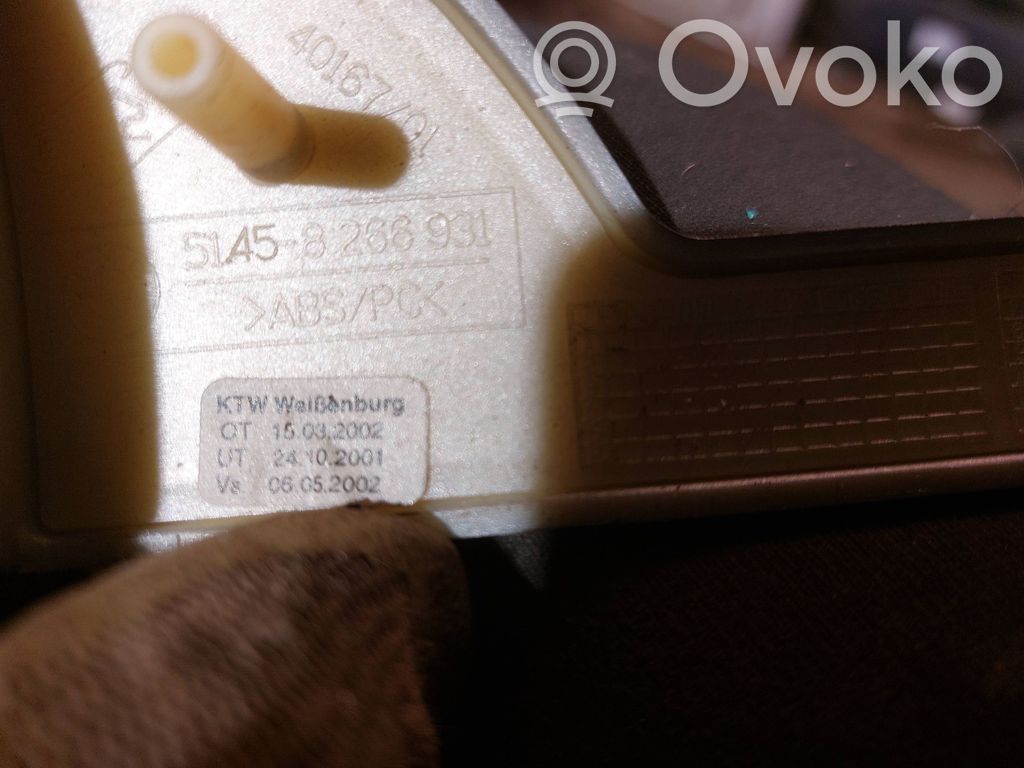 BMW X5 E53 Panelės apdaila 