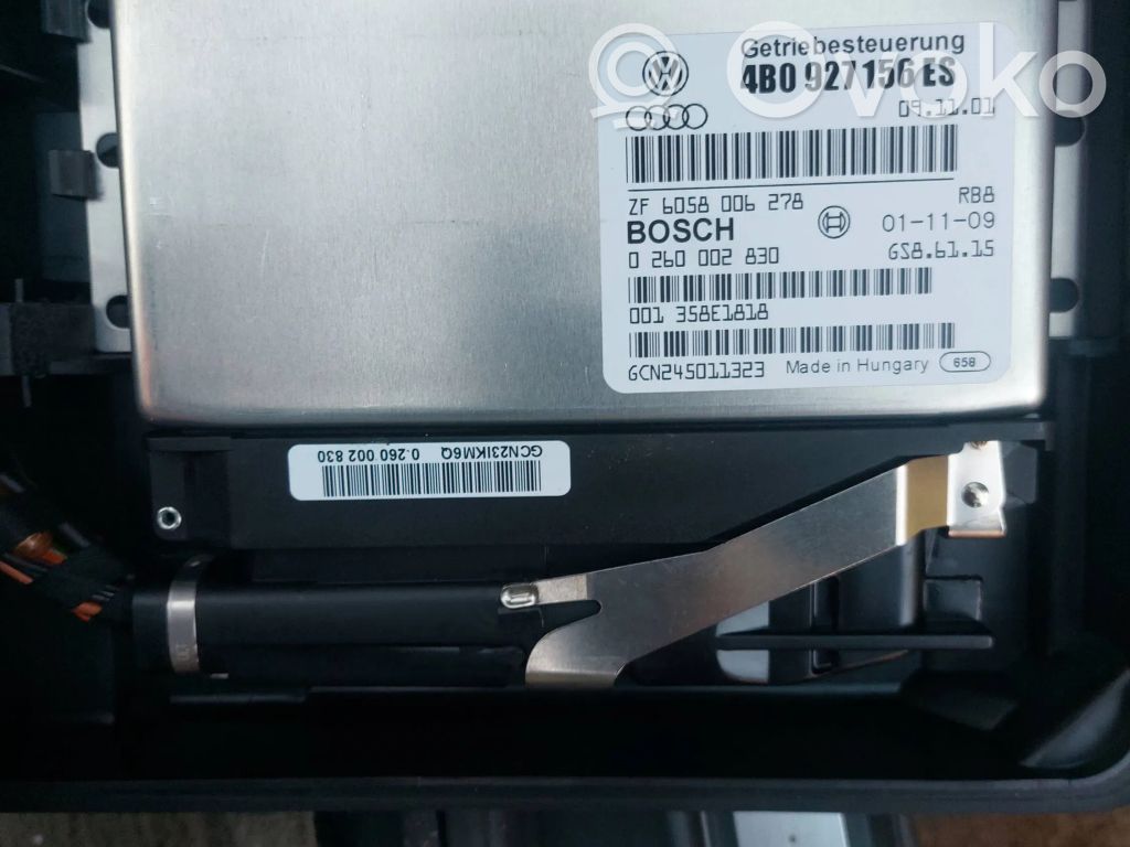 Gearbox control unit/module   4B0927156ES,0260002830,6058006278