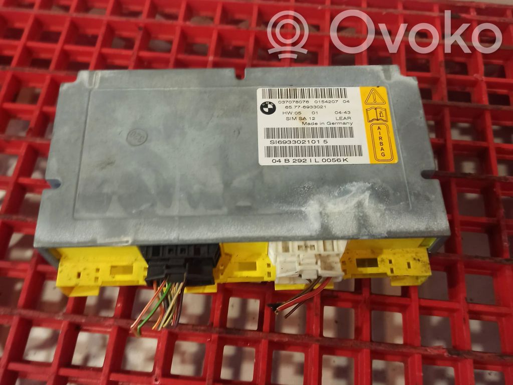 BMW 7 E65 E66 Module de contrôle airbag 