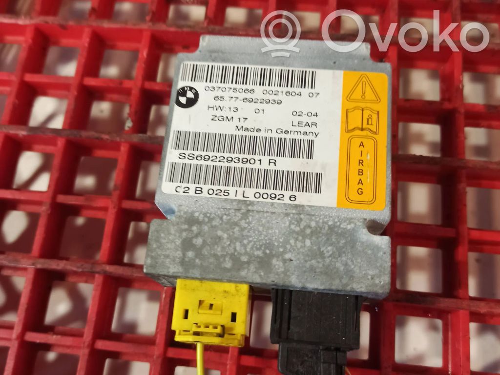 Module de contrôle airbag   6922939,037075066