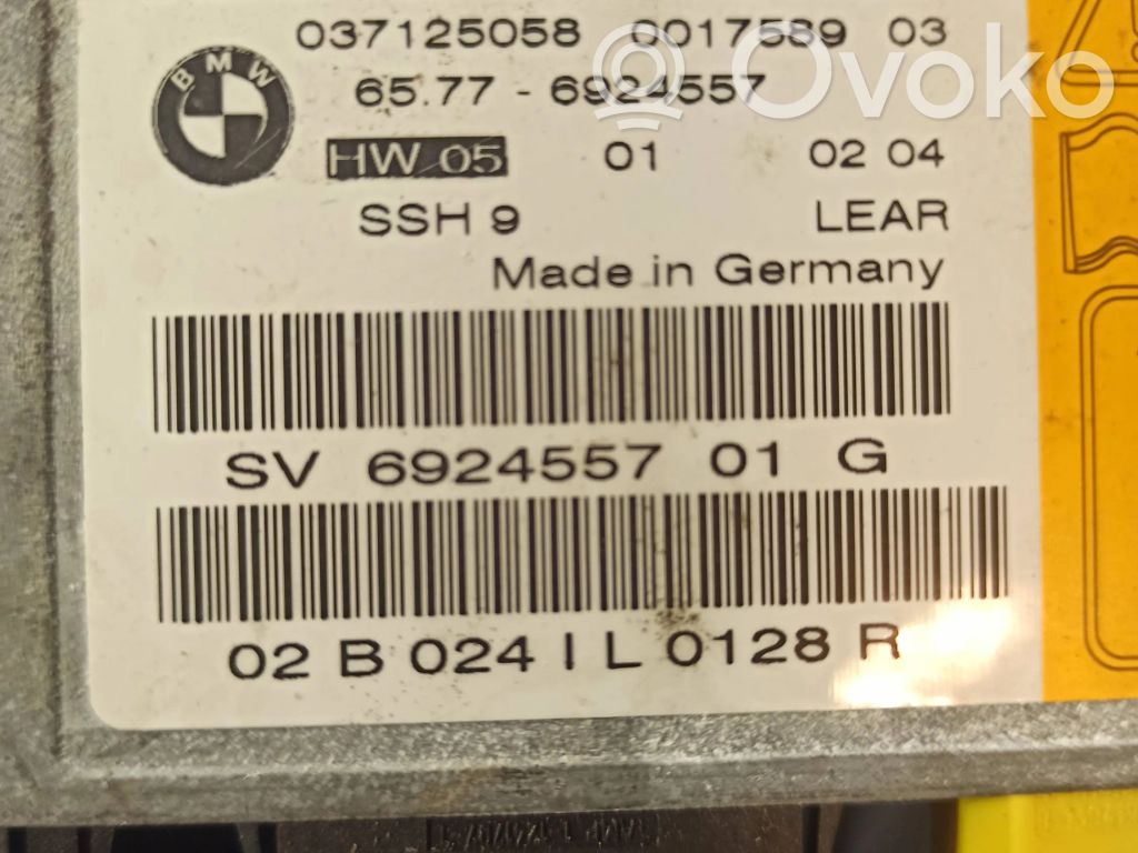 BMW 7 E65 E66 Module de contrôle airbag 