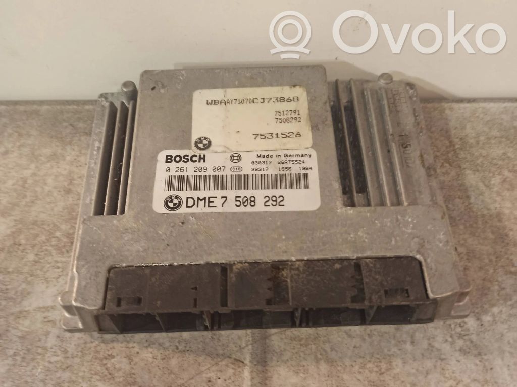 BMW 3 E46 Calculateur moteur ECU 