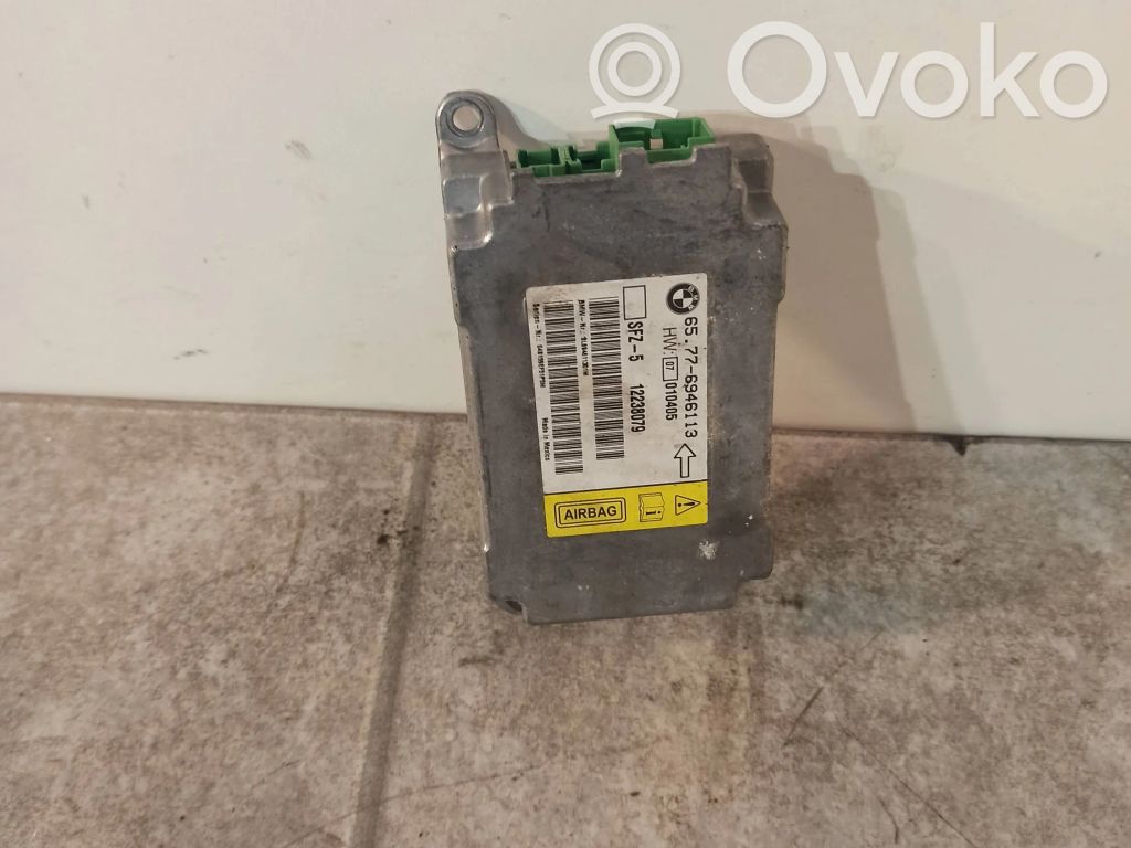 BMW 7 E65 E66 Turvatyynyn ohjainlaite/moduuli 