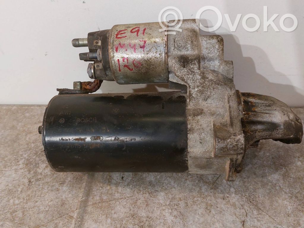 BMW 3 E90 E91 Motor de arranque 