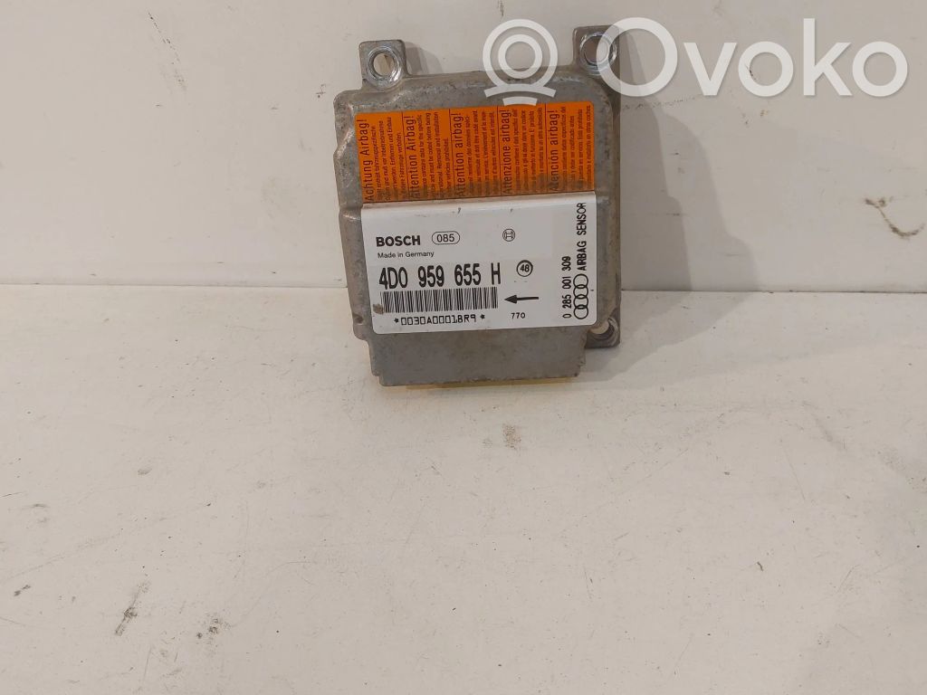 Airbag control unit/module   4D0959655H,030A0001BR9