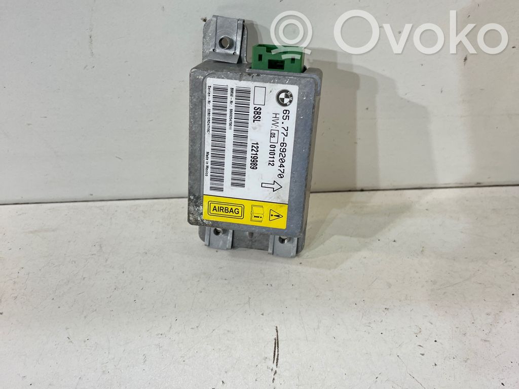 BMW 7 E65 E66 Centralina/modulo airbag 