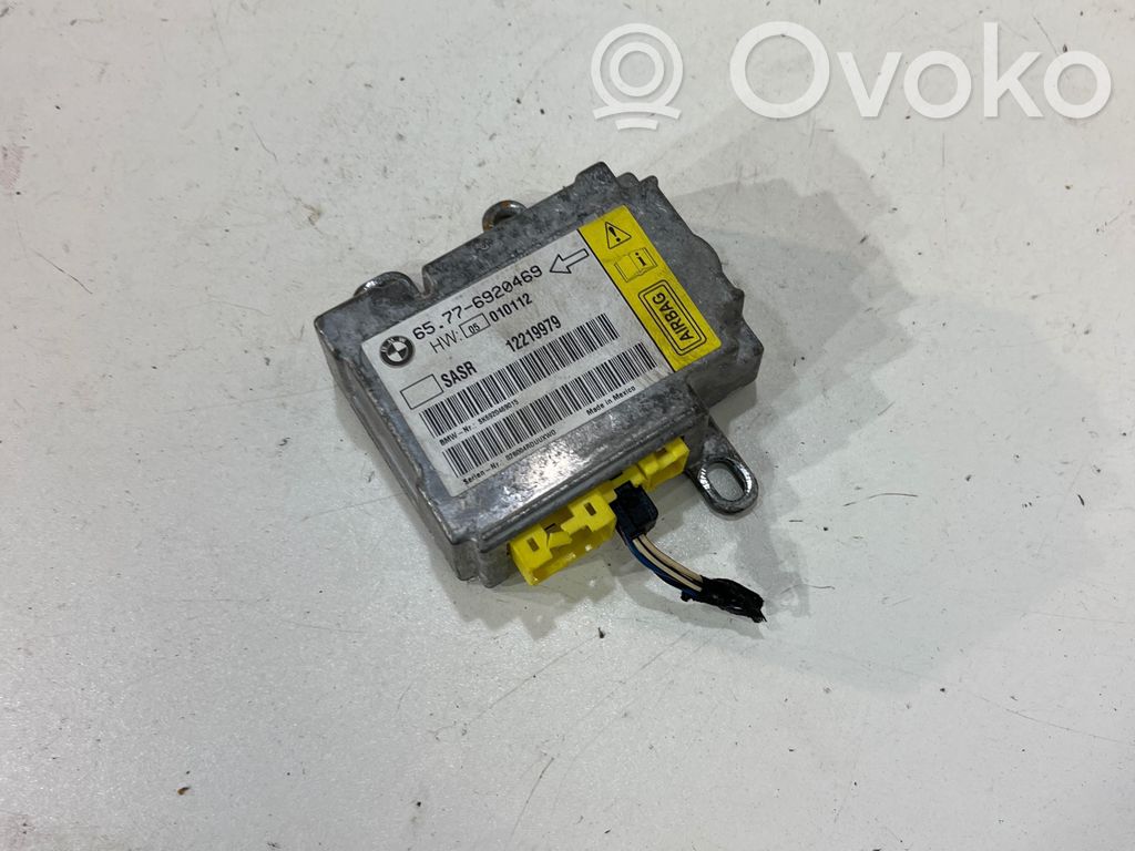 Module de contrôle airbag   65776920469,12219979,6920468