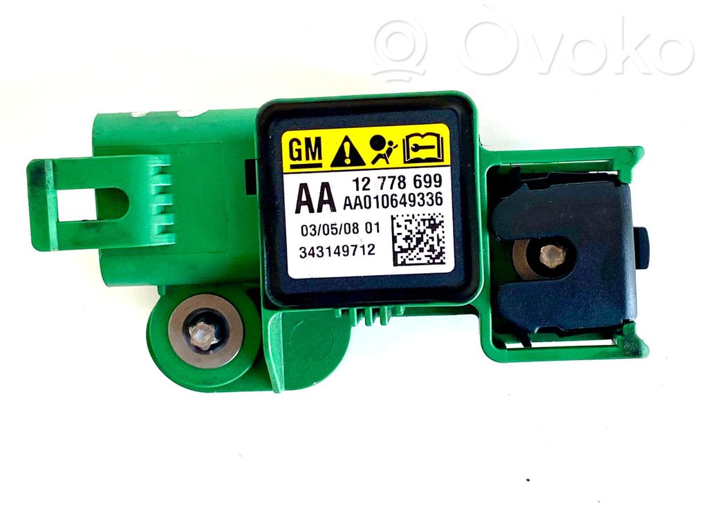 Airbagsensor Crashsensor Drucksensor   12778699