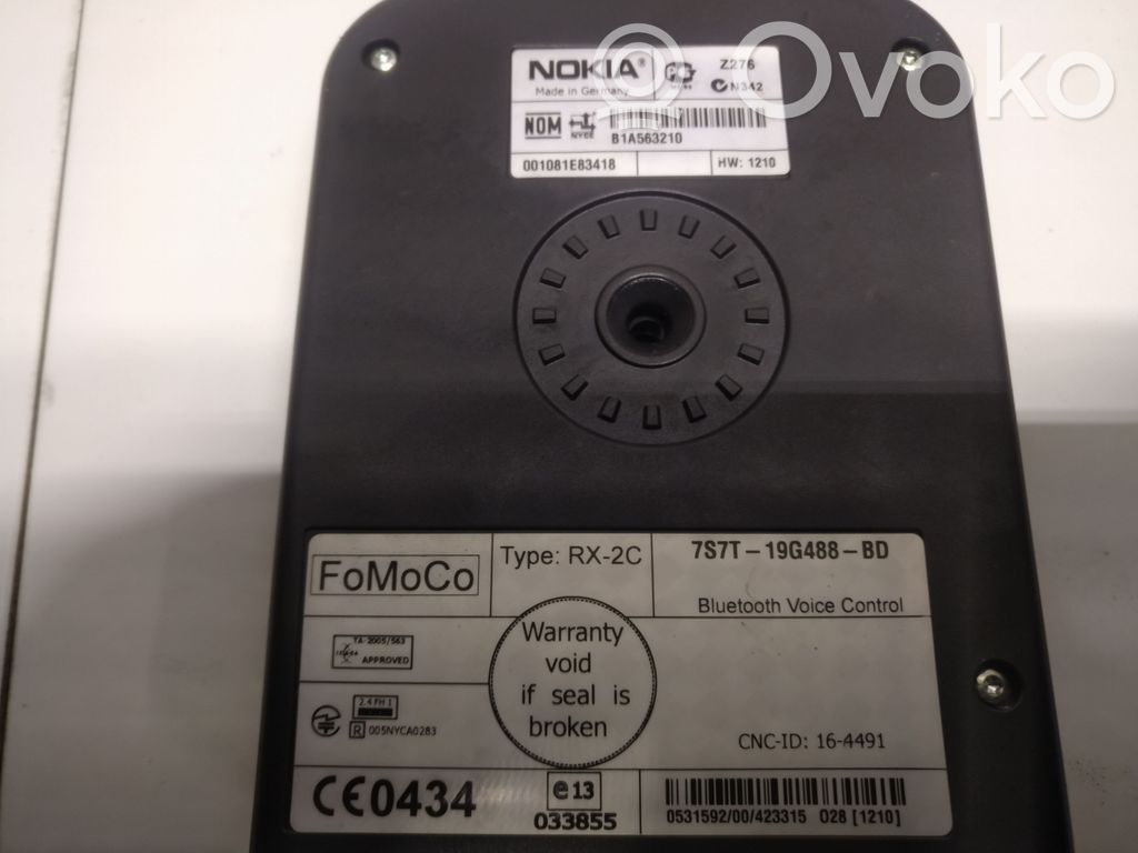 Ford Mondeo MK IV Bluetooth control unit module 