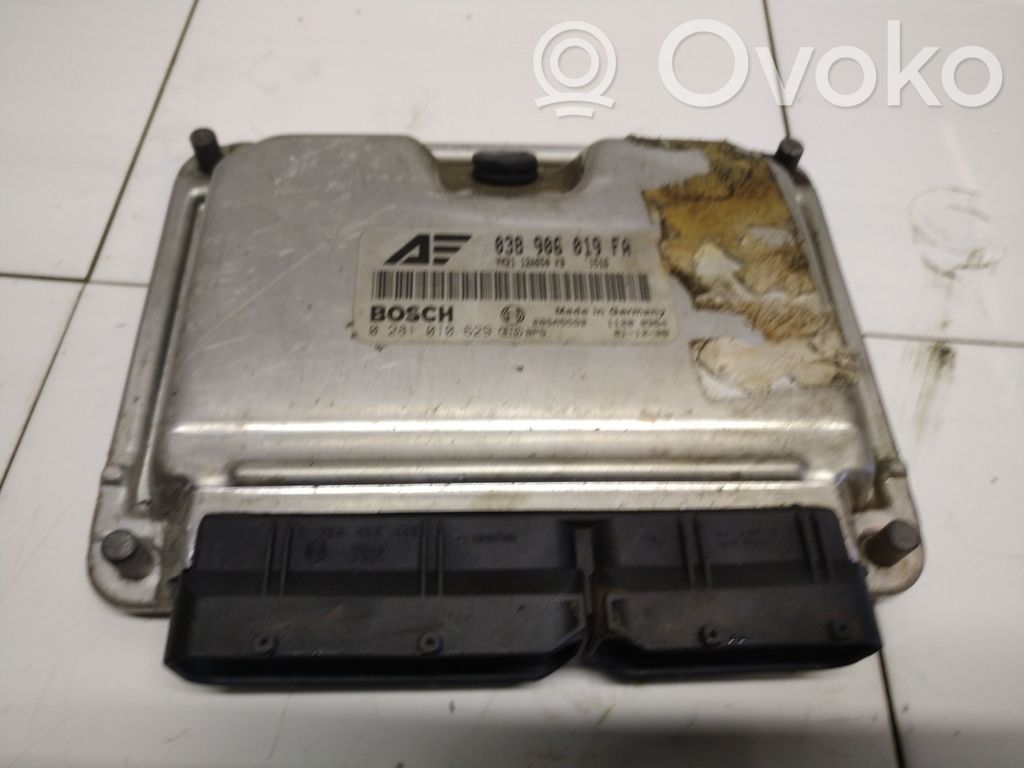 Engine control unit/module   038906019FA,0281010629,YM2112A650KB