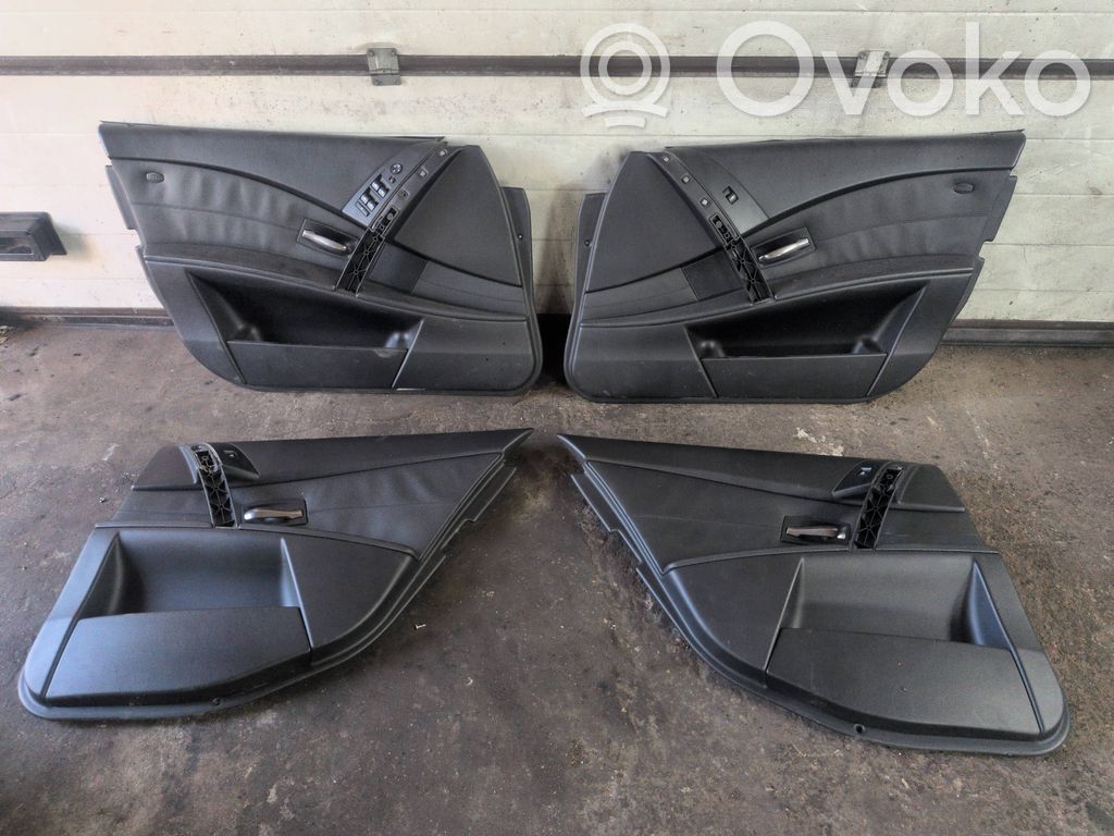 BMW 5 E60 E61 Door card panel trim set 