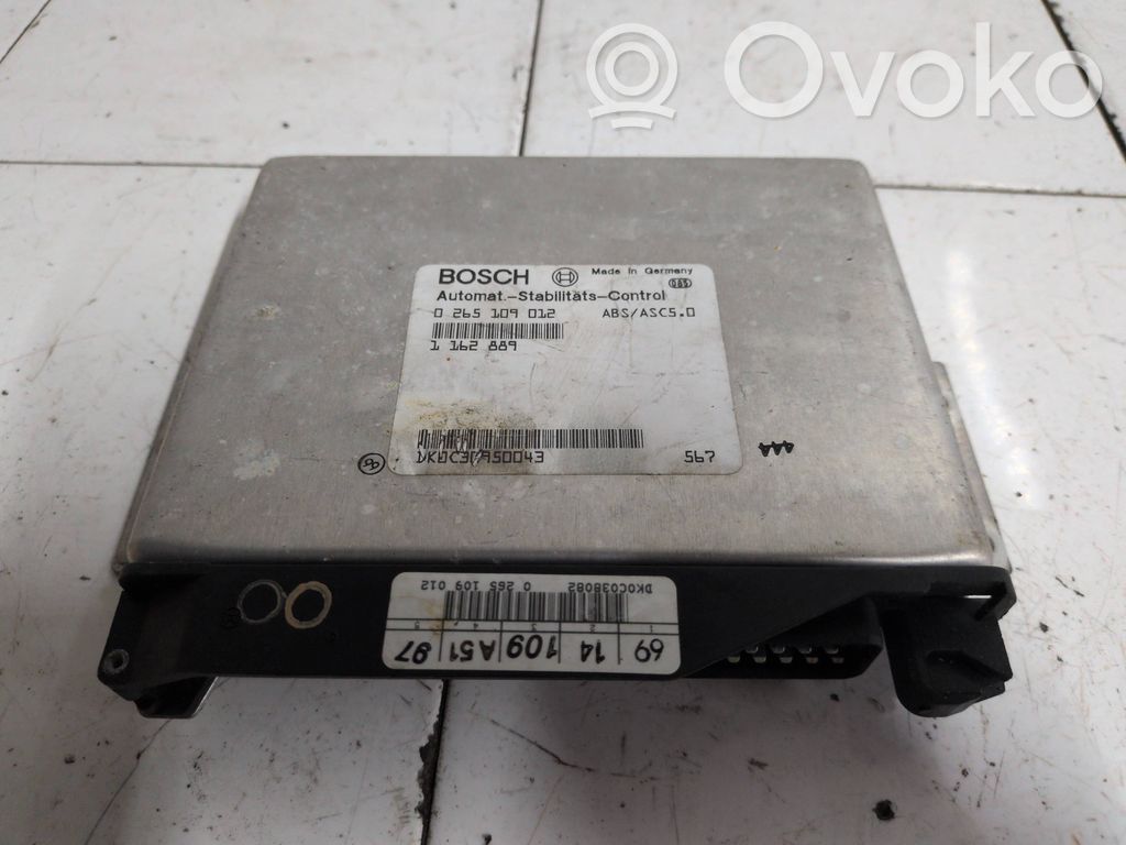 ABS control unit/module   0265109012,1162889,ABSASCSD