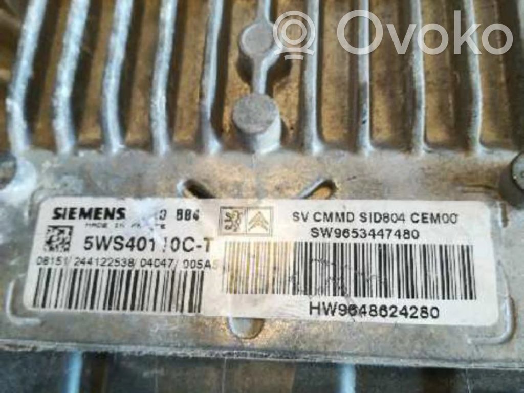 Unité de commande, module ECU de moteur   5WS40110C