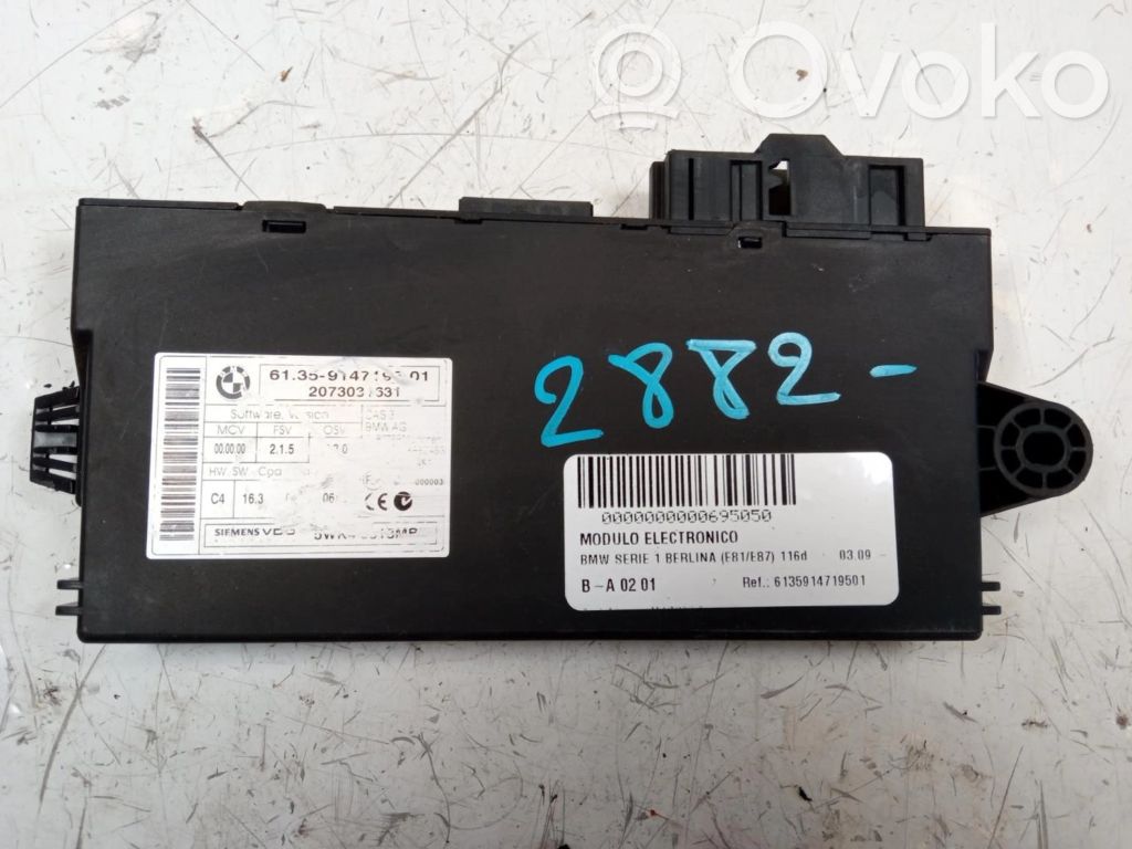 Unidad de control/módulo del motor   6135914719501