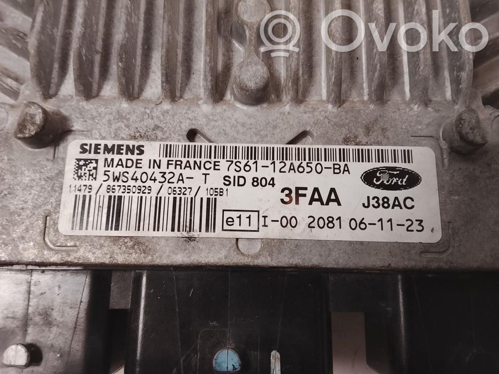 Ford Fusion Engine control unit/module ECU 