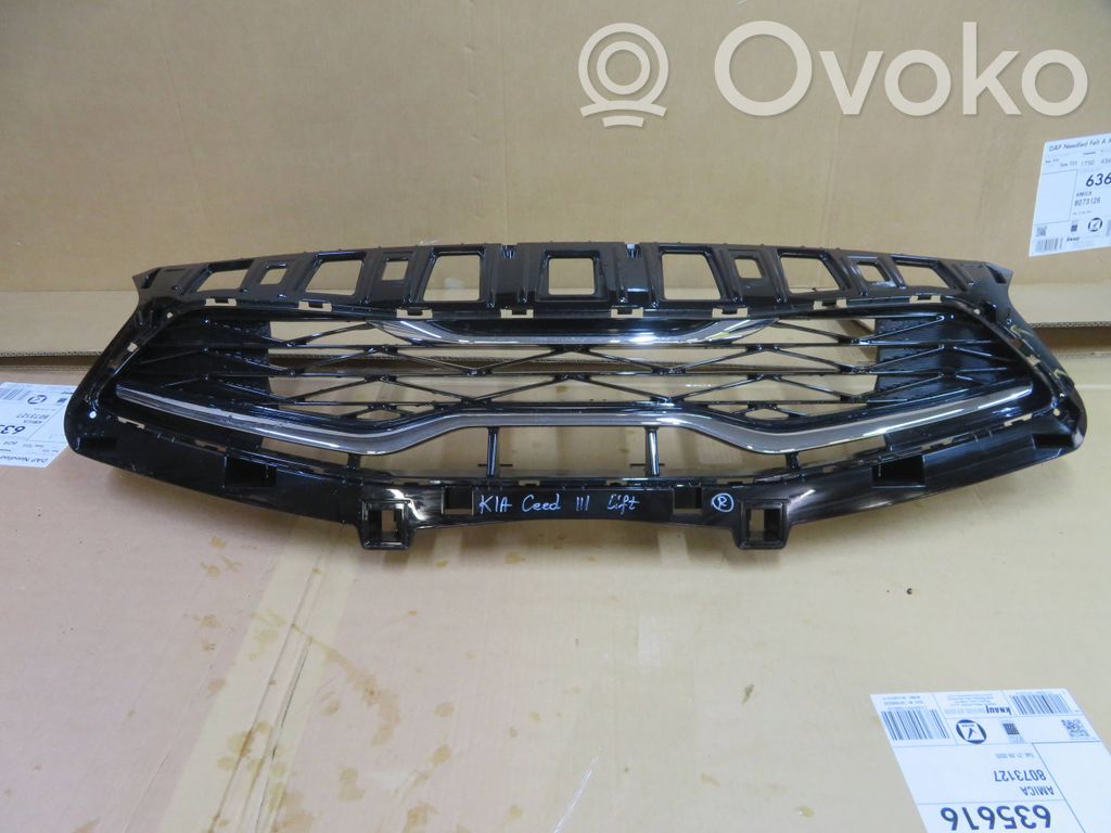 KIA Ceed Front bumper upper radiator grill 
