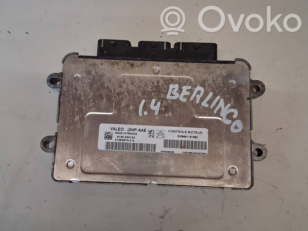Citroen Berlingo Engine control unit/module 