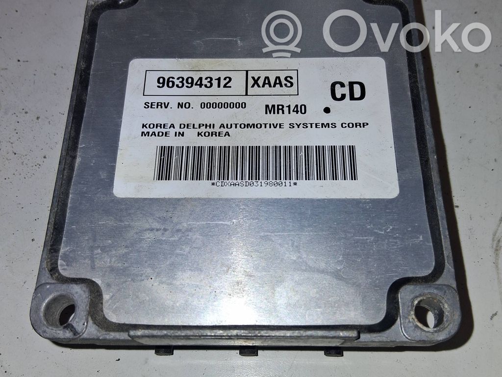 Engine control unit/module   96394312,MR140,CDXAASD031980011