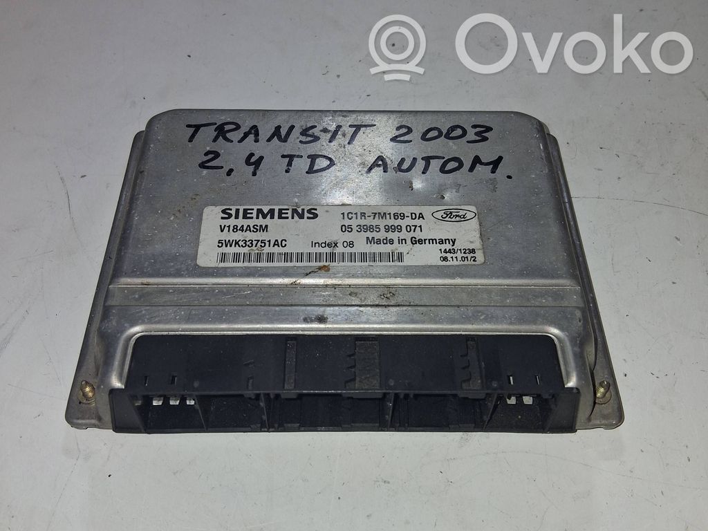 Gearbox control unit/module   1C1R7M169DA,5WK33751AC,053985999071