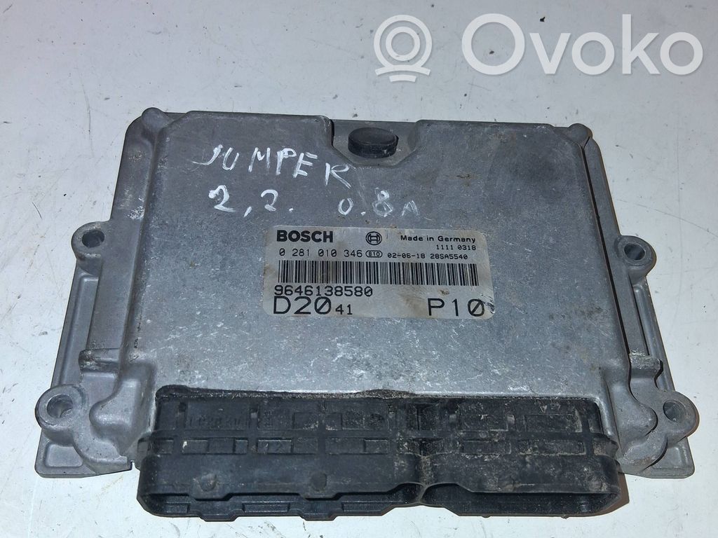 Citroen Jumper Engine control unit/module 