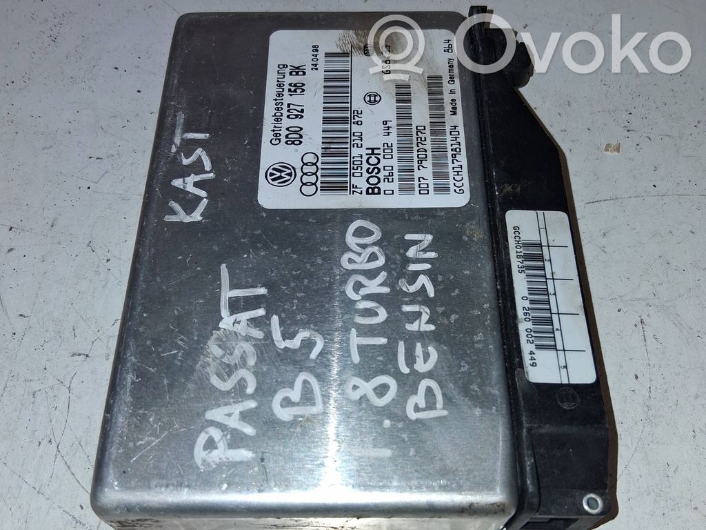 Volkswagen PASSAT B5 Gearbox control unit/module 