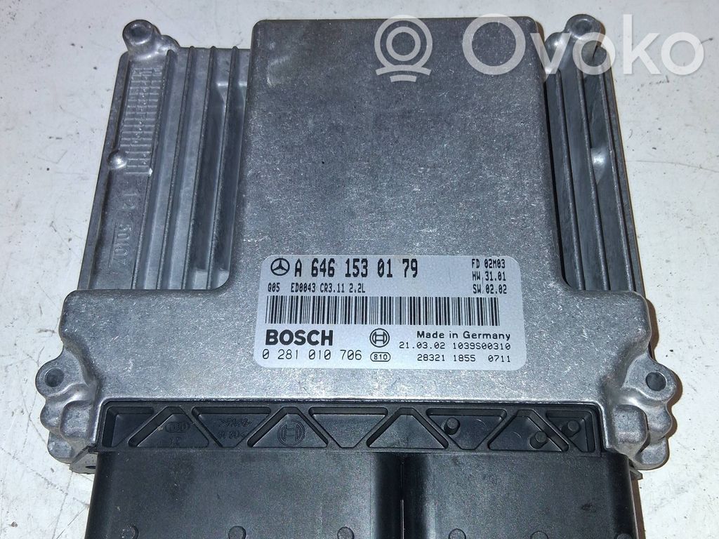 Mercedes-Benz E W211 Engine control unit/module 