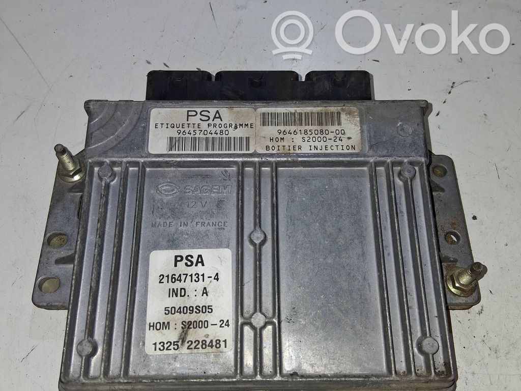 Engine control unit/module   9645704480,964618508000,S200024