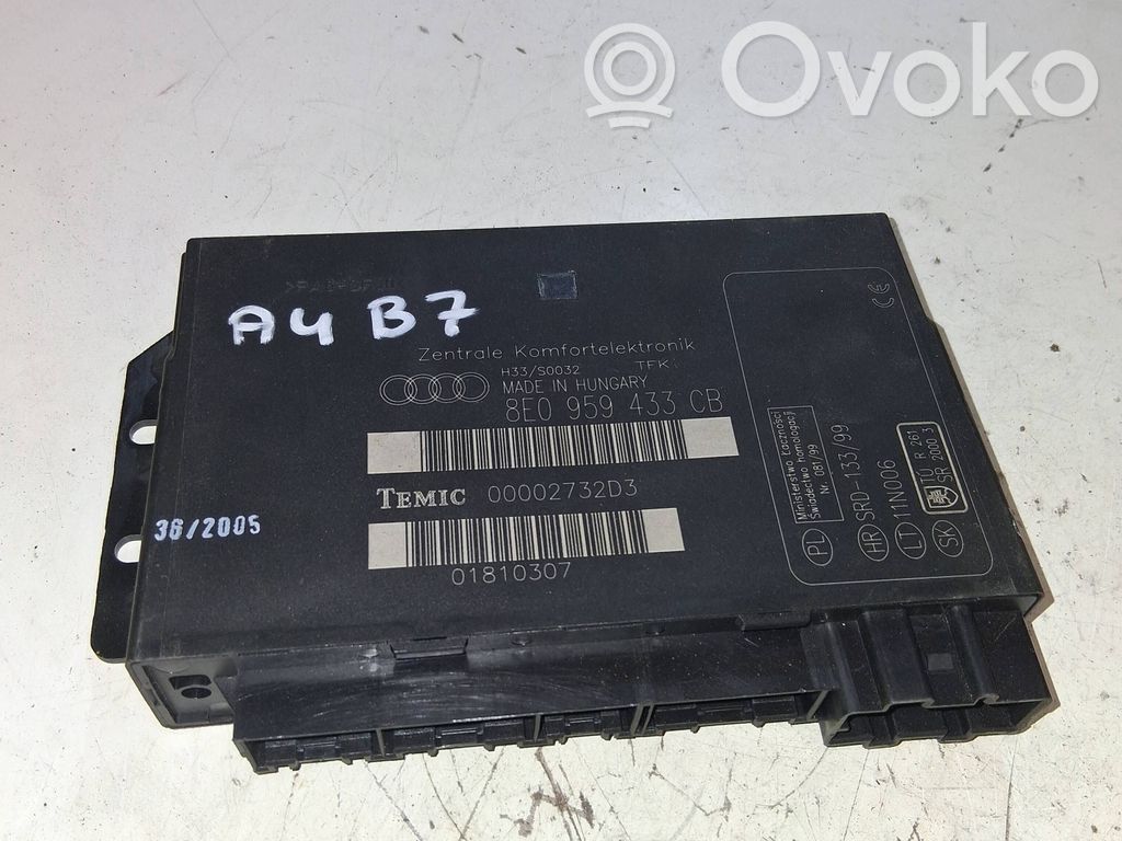 Module confort   8E0959433CB,01810307,00002732D3