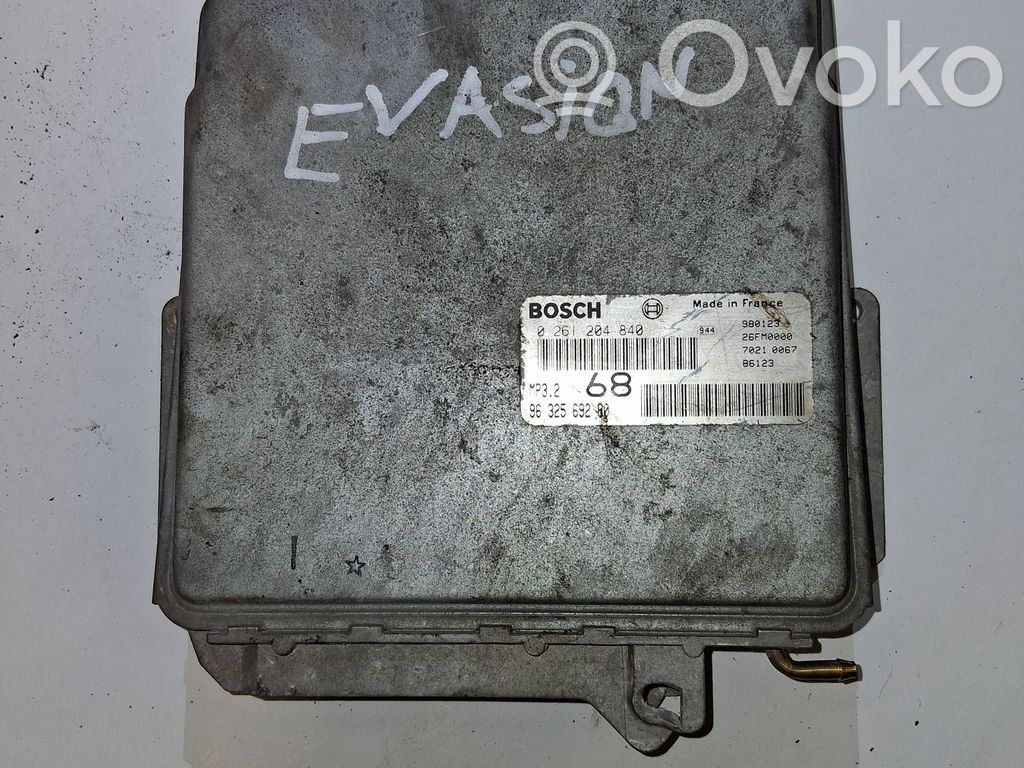 Citroen Evasion Engine control unit/module 