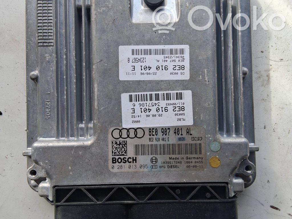 Audi A4 S4 B7 8E 8H Engine control unit/module 