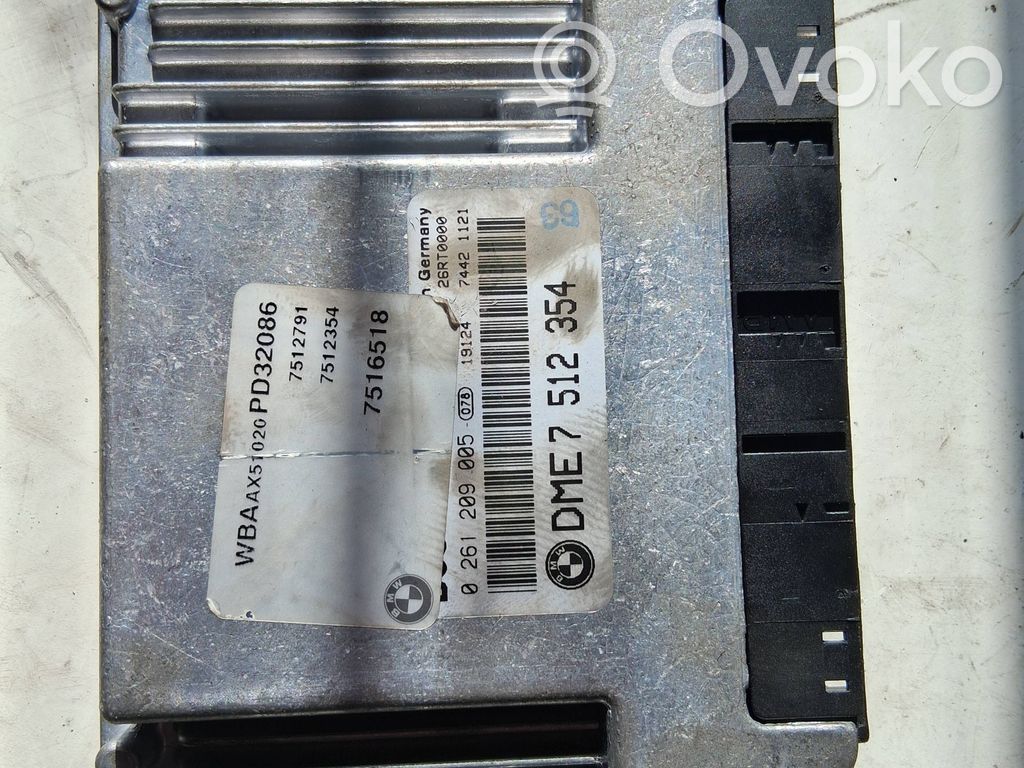 Engine control unit/module   7512354,7516518,0261209005