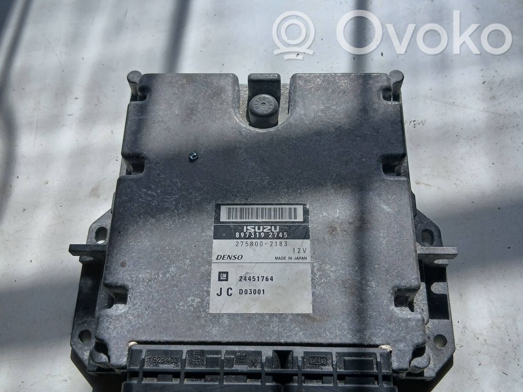 Opel Vectra C Engine control unit/module 