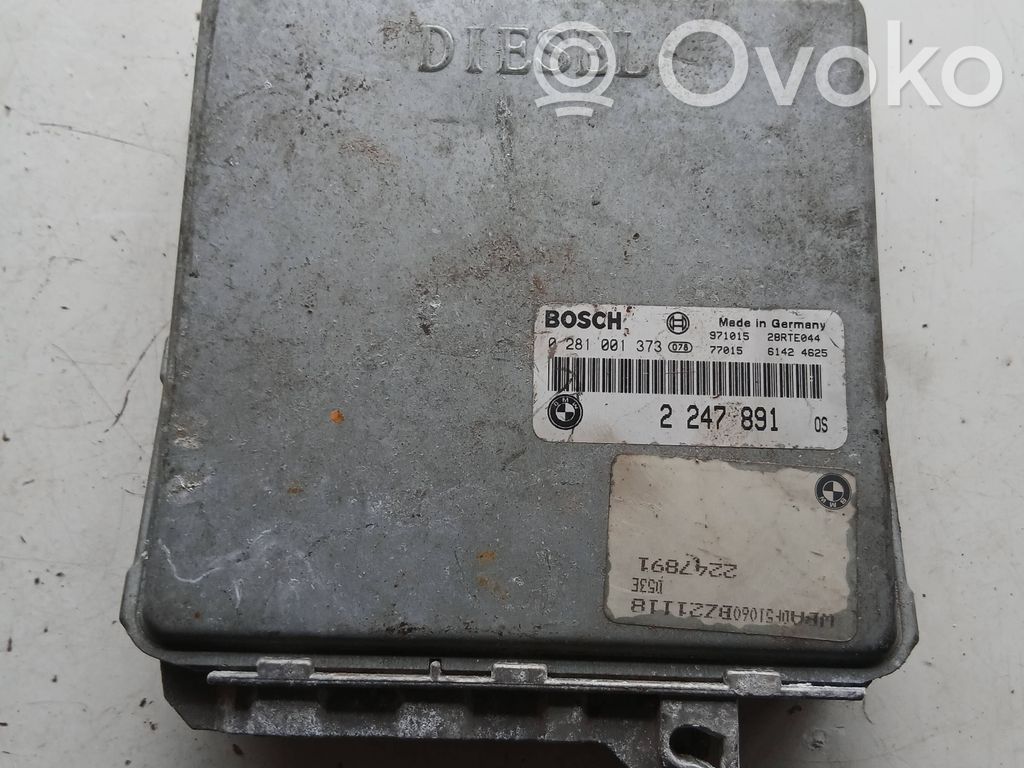 Engine control unit/module   0281001373,2247891,28RTE044