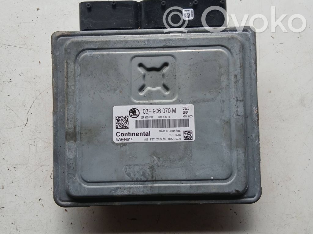 Skoda Yeti (5L) Engine control unit/module 