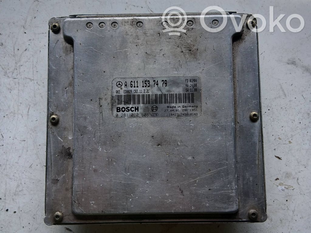 Mercedes-Benz C W203 Engine control unit/module 