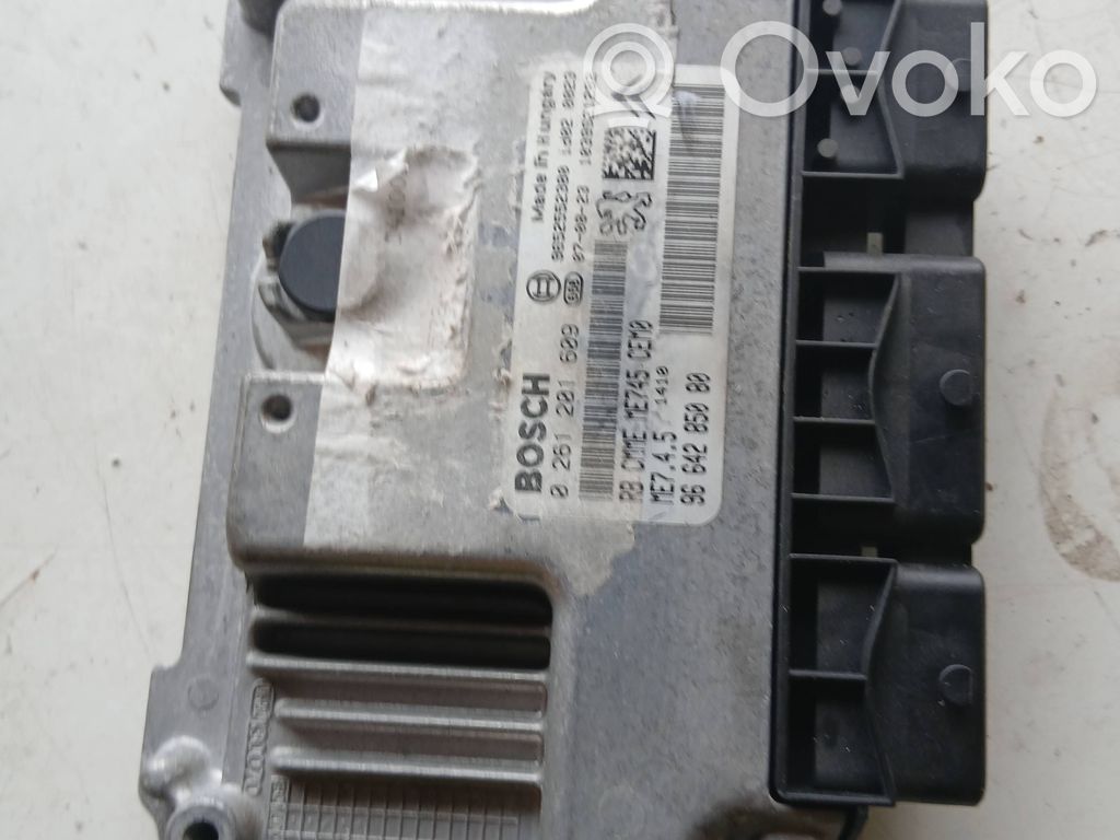 Citroen C4 I Engine control unit/module 