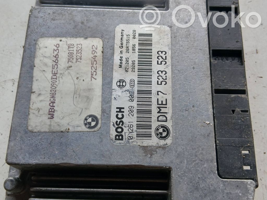 BMW 7 E65 E66 Engine control unit/module 