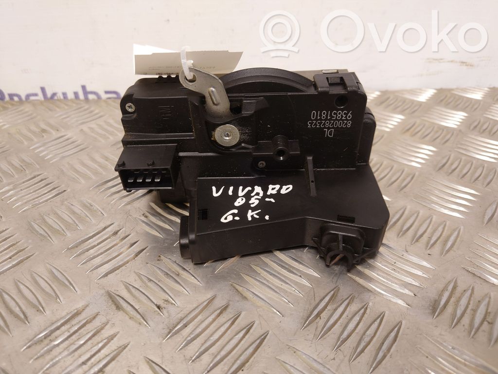 Opel Vivaro Takaoven lukko 