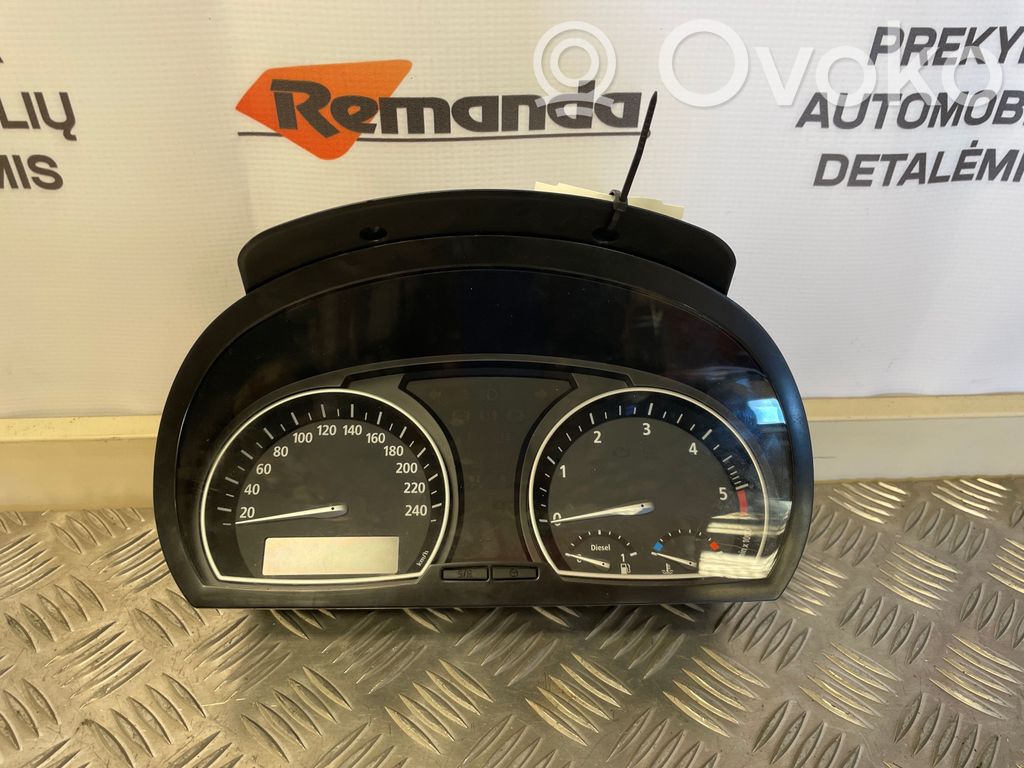 BMW X3 E83 Speedometer (instrument cluster) 